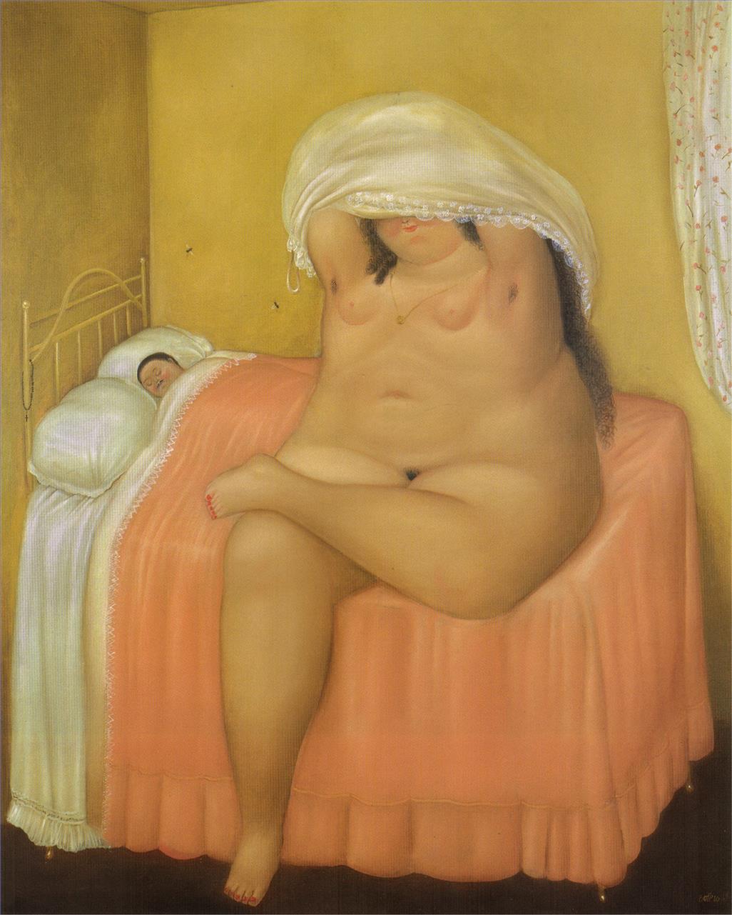 Amants 3 Fernando Botero Peintures à l'huile